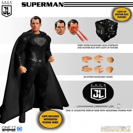 Mezco One 12 - DC Comics - Justice League di Zack Snyder 1/12 Deluxe Steel Box Set