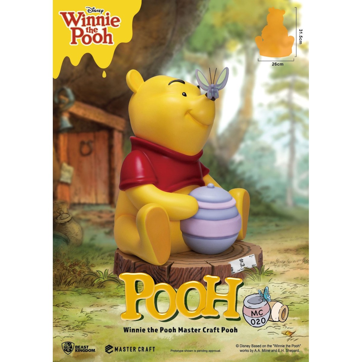 Beast Kingdom Disney - Master Craft Winnie The Pooh