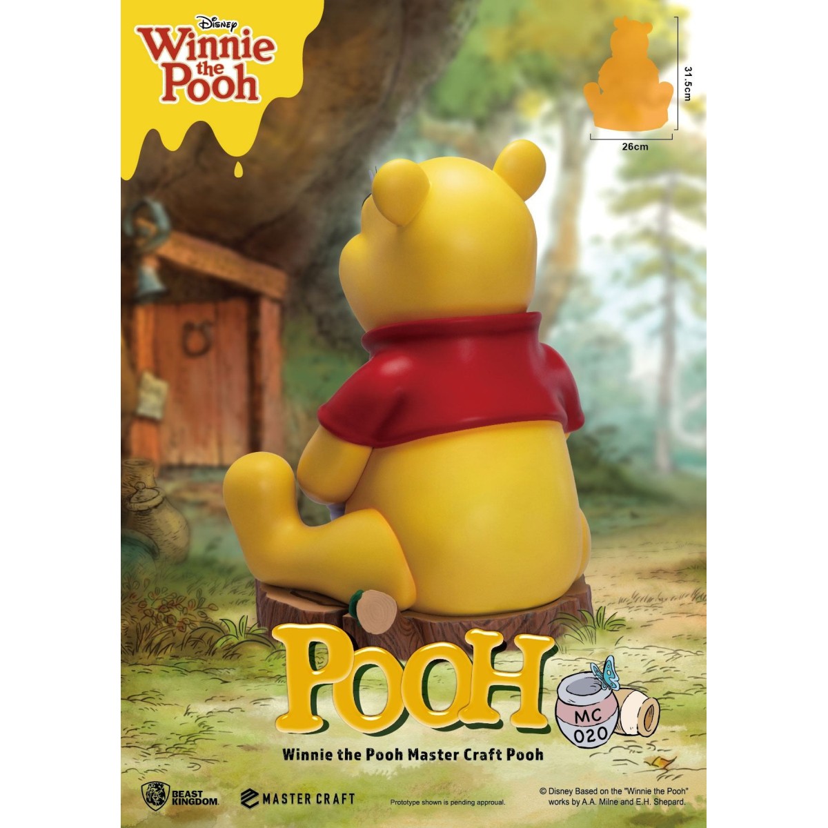 Beast Kingdom Disney - Master Craft Winnie The Pooh