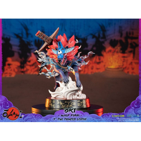 First 4 Figures Okami - OKI Wolf Form statuetta in PVC