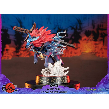First 4 Figures Okami - OKI Wolf Form statuetta in PVC