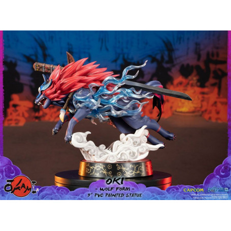 First 4 Figures Okami - OKI Wolf Form statuetta in PVC