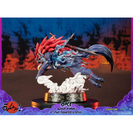 First 4 Figures Okami - OKI Wolf Form statuetta in PVC