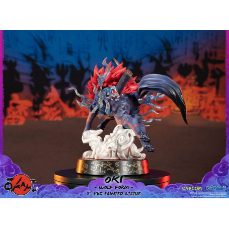First 4 Figures Okami - OKI Wolf Form statuetta in PVC