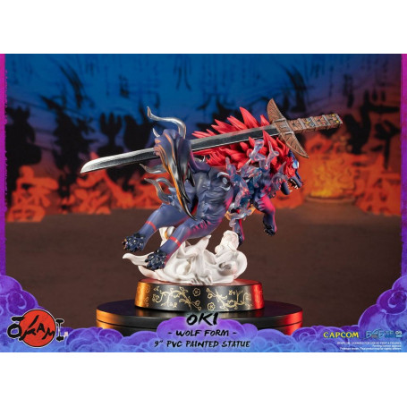 First 4 Figures Okami - OKI Wolf Form statuetta in PVC