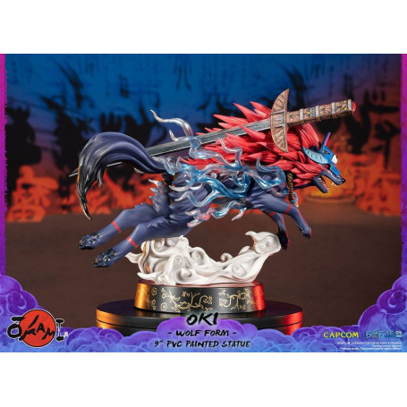 First 4 Figures Okami - OKI Wolf Form statuetta in PVC