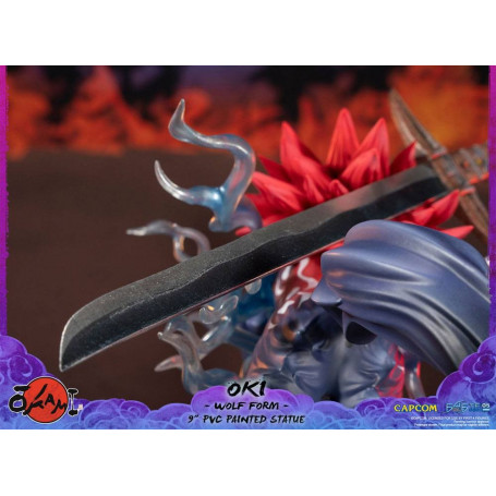 First 4 Figures Okami - OKI Wolf Form statuetta in PVC
