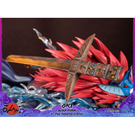 First 4 Figures Okami - OKI Wolf Form statuetta in PVC