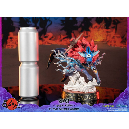First 4 Figures Okami - OKI Wolf Form statuetta in PVC