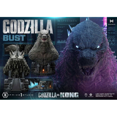 Prime 1 Studio - Godzilla Bust - Godzilla vs Kong Bonus Version