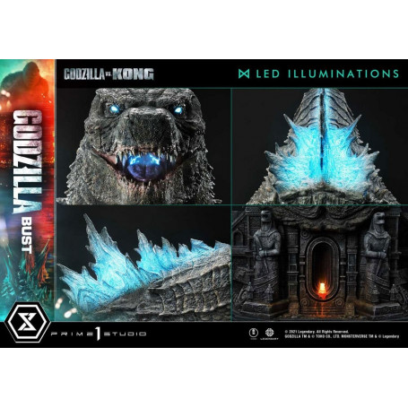 Prime 1 Studio - Godzilla Bust - Godzilla vs Kong Bonus Version