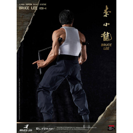 Blitzway - Statuetta Bruce Lee 1/4 di 80th Anniversary Tribute - 55 cm