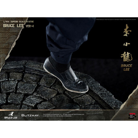 Blitzway - Statuetta Bruce Lee 1/4 di 80th Anniversary Tribute - 55 cm