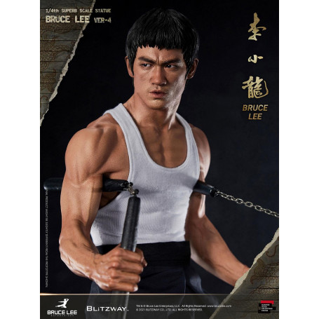 Blitzway - Statuetta Bruce Lee 1/4 di 80th Anniversary Tribute - 55 cm