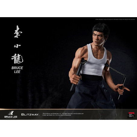 Blitzway - Statuetta Bruce Lee 1/4 di 80th Anniversary Tribute - 55 cm