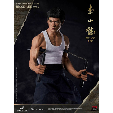 Blitzway - Statuetta Bruce Lee 1/4 di 80th Anniversary Tribute - 55 cm