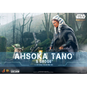Hot Toys Star Wars - Ahsoka Tano & Grogu- Il mandaloriano 1/6