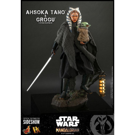 Hot Toys Star Wars - Ahsoka Tano & Grogu- Il mandaloriano 1/6