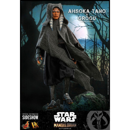 Hot Toys Star Wars - Ahsoka Tano & Grogu- Il mandaloriano 1/6