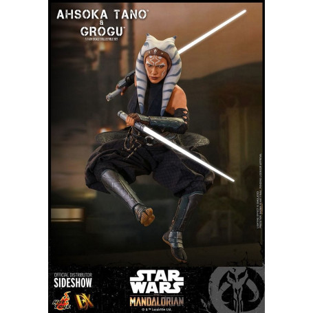 Hot Toys Star Wars - Ahsoka Tano & Grogu- Il mandaloriano 1/6