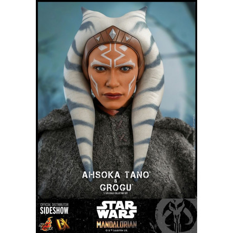 Hot Toys Star Wars - Ahsoka Tano & Grogu- Il mandaloriano 1/6