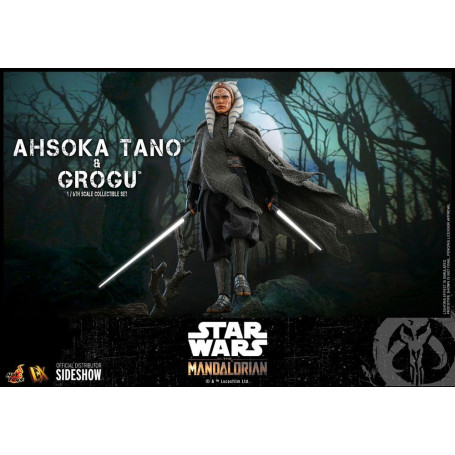 Hot Toys Star Wars - Ahsoka Tano & Grogu- Il mandaloriano 1/6
