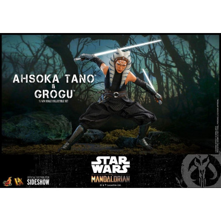 Hot Toys Star Wars - Ahsoka Tano & Grogu- Il mandaloriano 1/6
