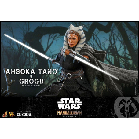 Hot Toys Star Wars - Ahsoka Tano & Grogu- Il mandaloriano 1/6