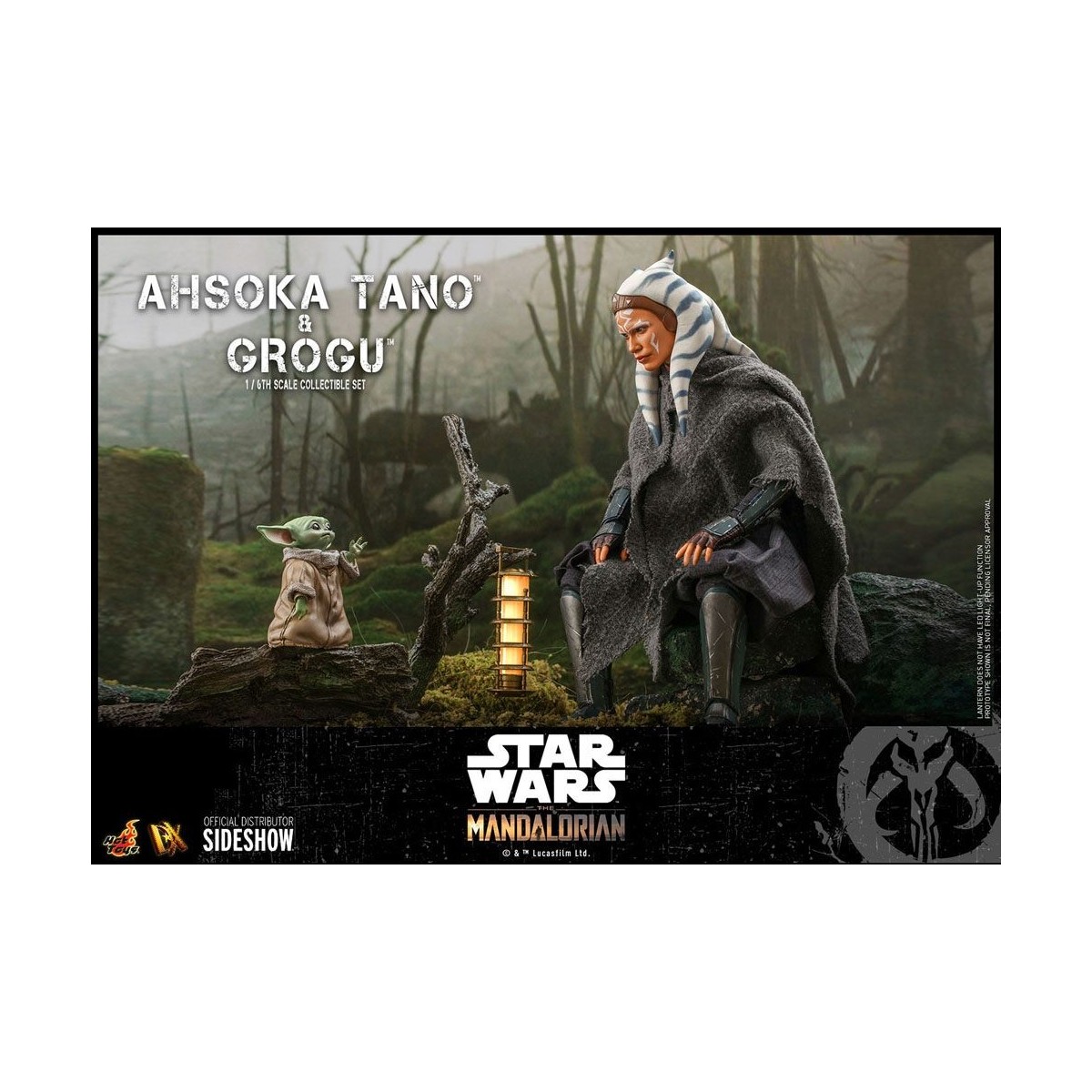 Hot Toys Star Wars - Ahsoka Tano & Grogu- Il mandaloriano 1/6