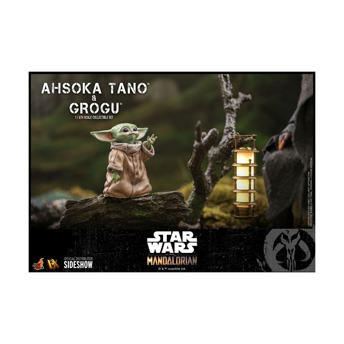 Hot Toys Star Wars - Ahsoka Tano & Grogu- Il mandaloriano 1/6