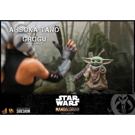 Hot Toys Star Wars - Ahsoka Tano & Grogu- Il mandaloriano 1/6