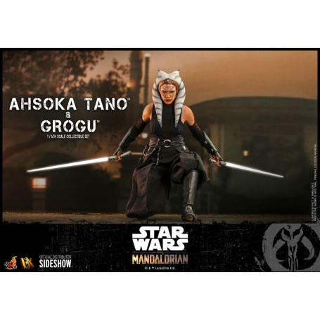 Hot Toys Star Wars - Ahsoka Tano & Grogu- Il mandaloriano 1/6
