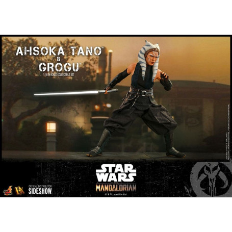 Hot Toys Star Wars - Ahsoka Tano & Grogu- Il mandaloriano 1/6