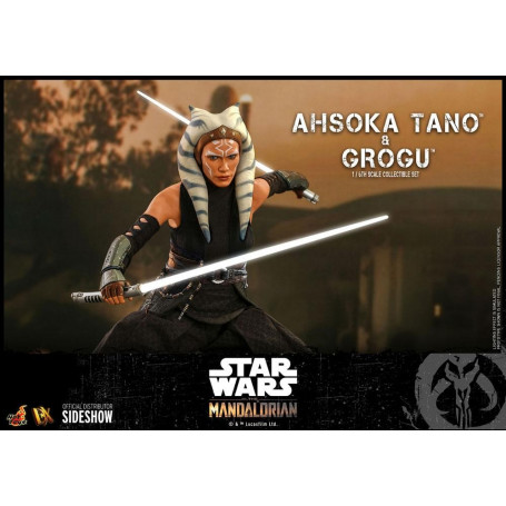 Hot Toys Star Wars - Ahsoka Tano & Grogu- Il mandaloriano 1/6