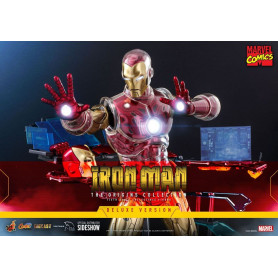 Hot toys - Iron Man Deluxe Version - Marvel The Origins Collection Comic Masterpiece figura 1/6