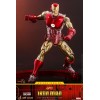 Hot toys - Iron Man Deluxe Version - Marvel The Origins Collection Comic Masterpiece figura 1/6
