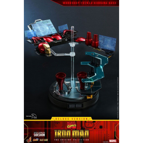 Hot toys - Iron Man Deluxe Version - Marvel The Origins Collection Comic Masterpiece figura 1/6