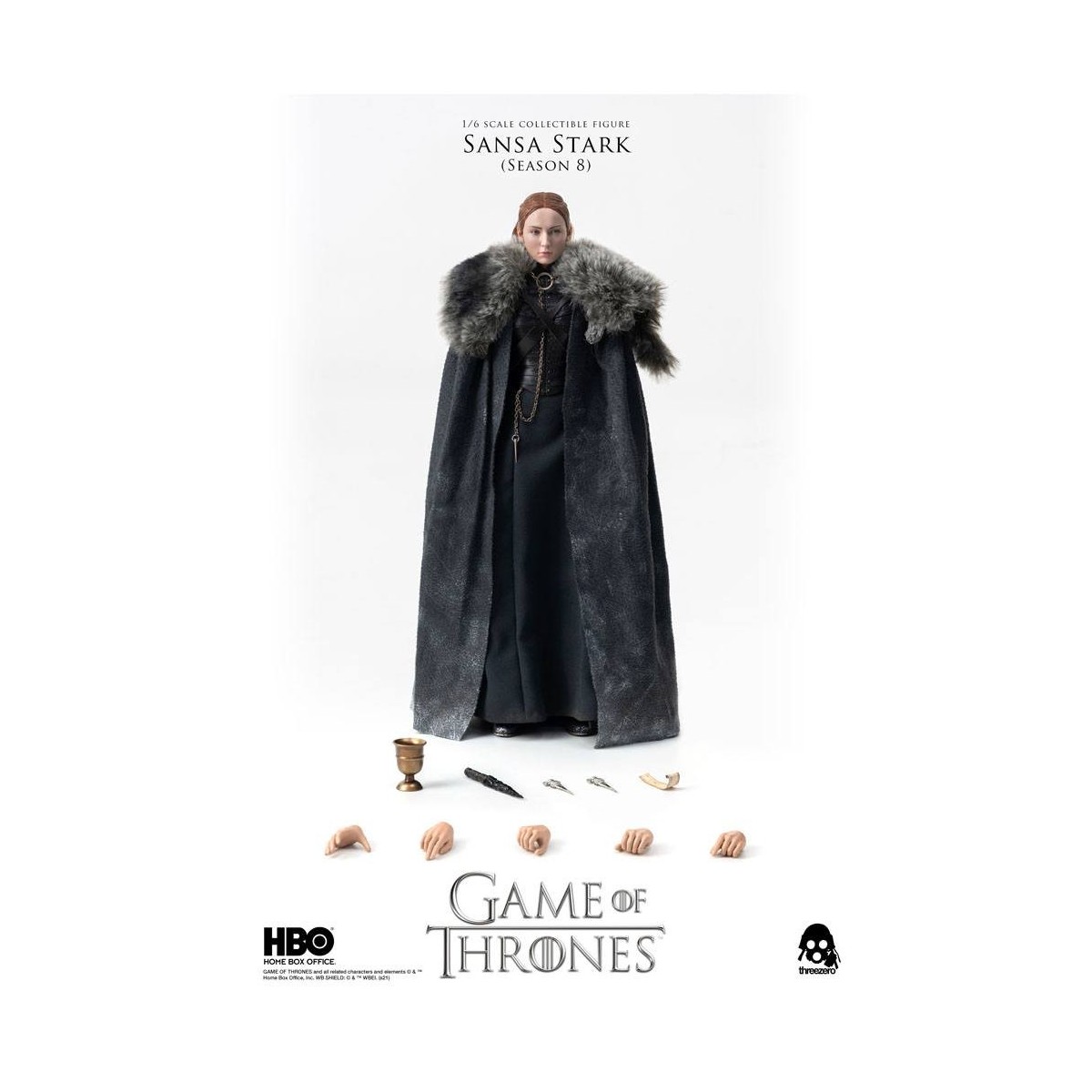 Tre zero - Game of Thrones Action Figure 1/6 Sansa Stark Stagione 8
