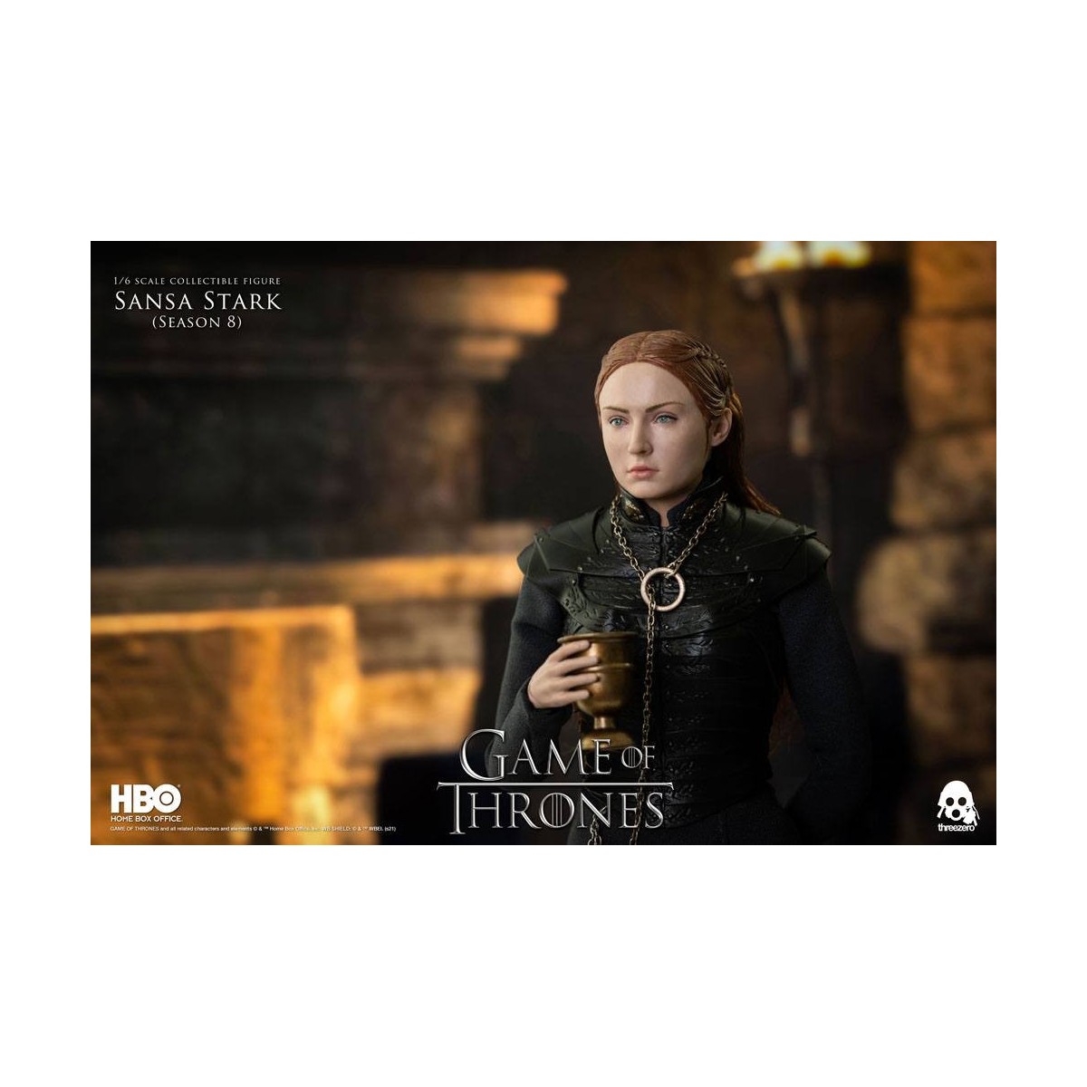 Tre zero - Game of Thrones Action Figure 1/6 Sansa Stark Stagione 8