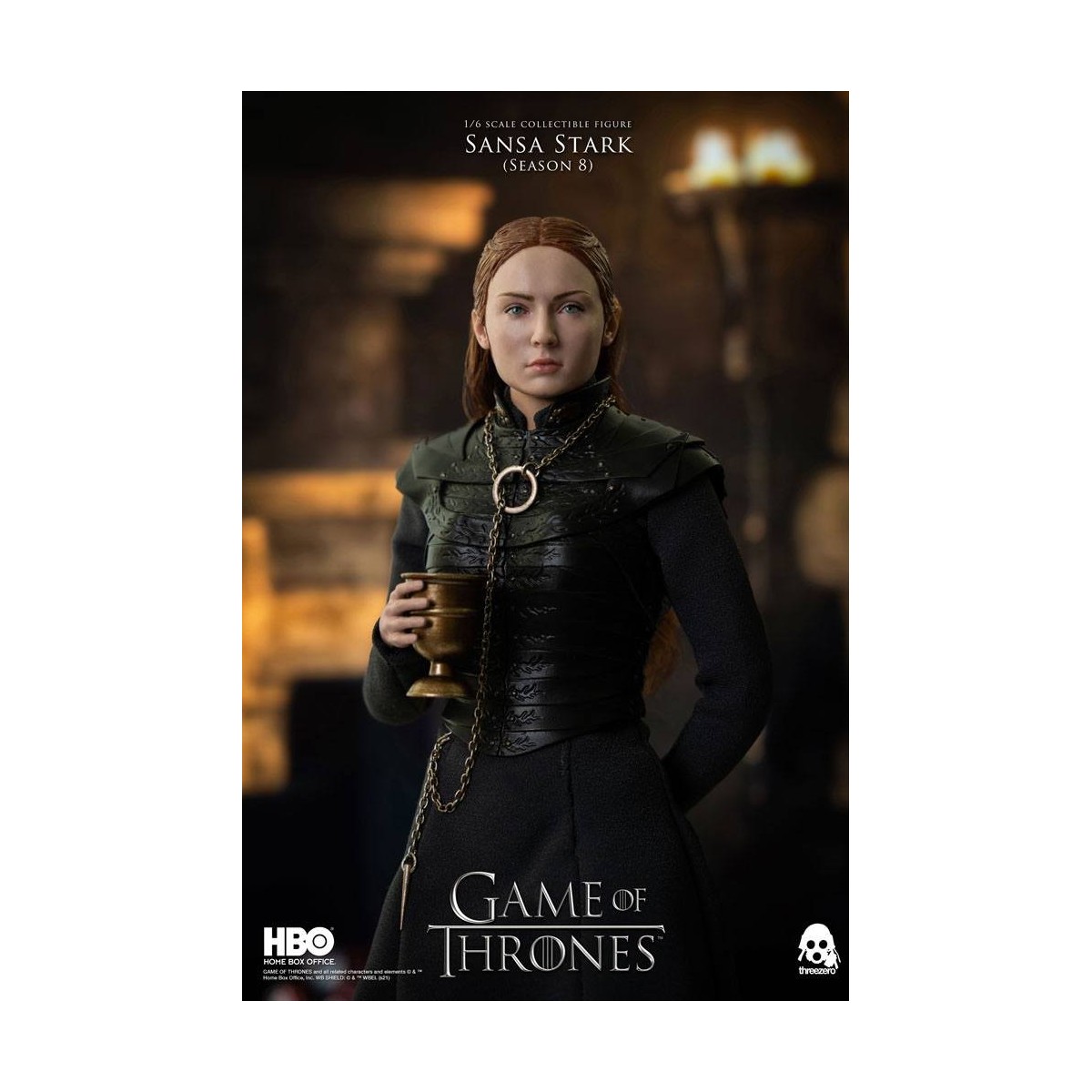 Tre zero - Game of Thrones Action Figure 1/6 Sansa Stark Stagione 8