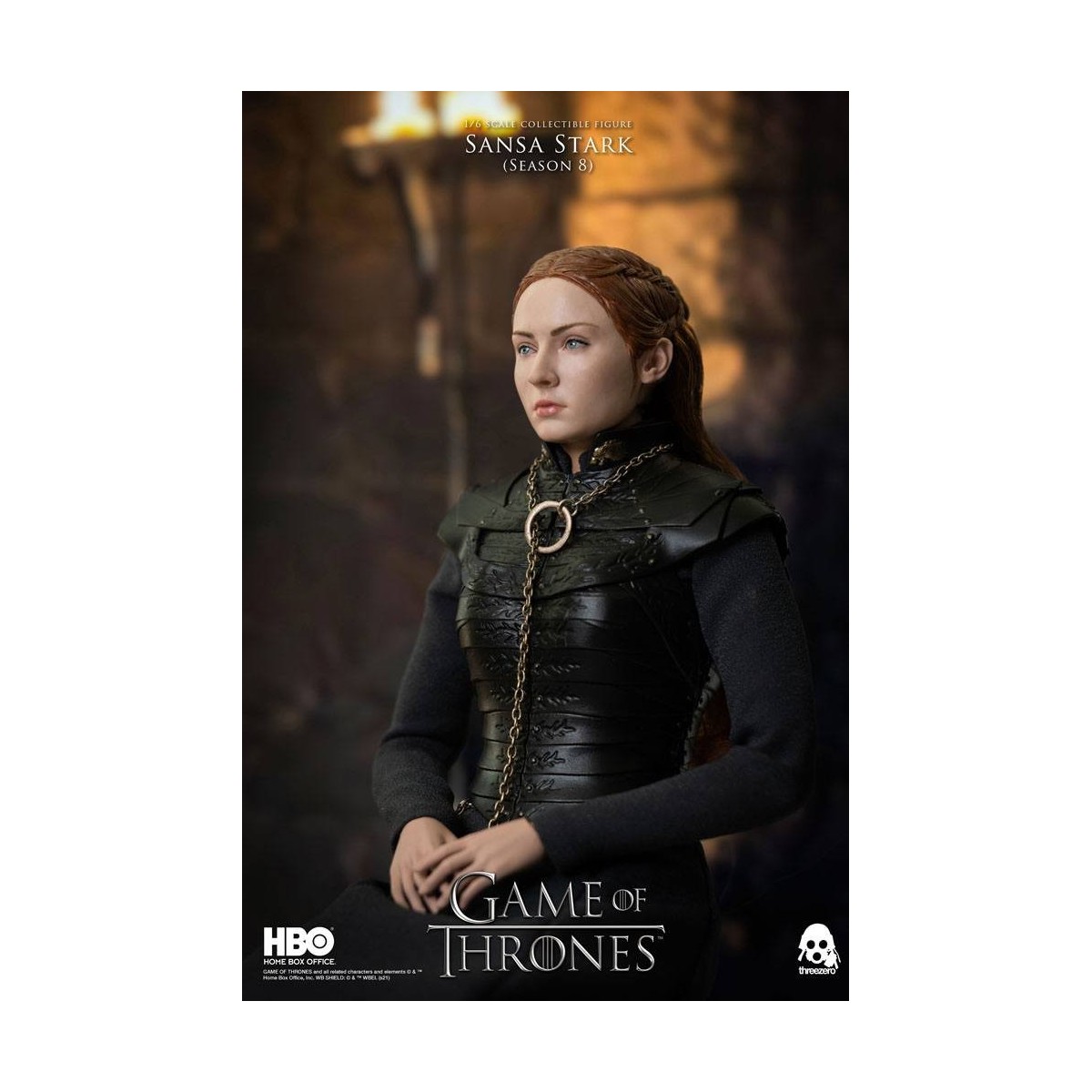 Tre zero - Game of Thrones Action Figure 1/6 Sansa Stark Stagione 8