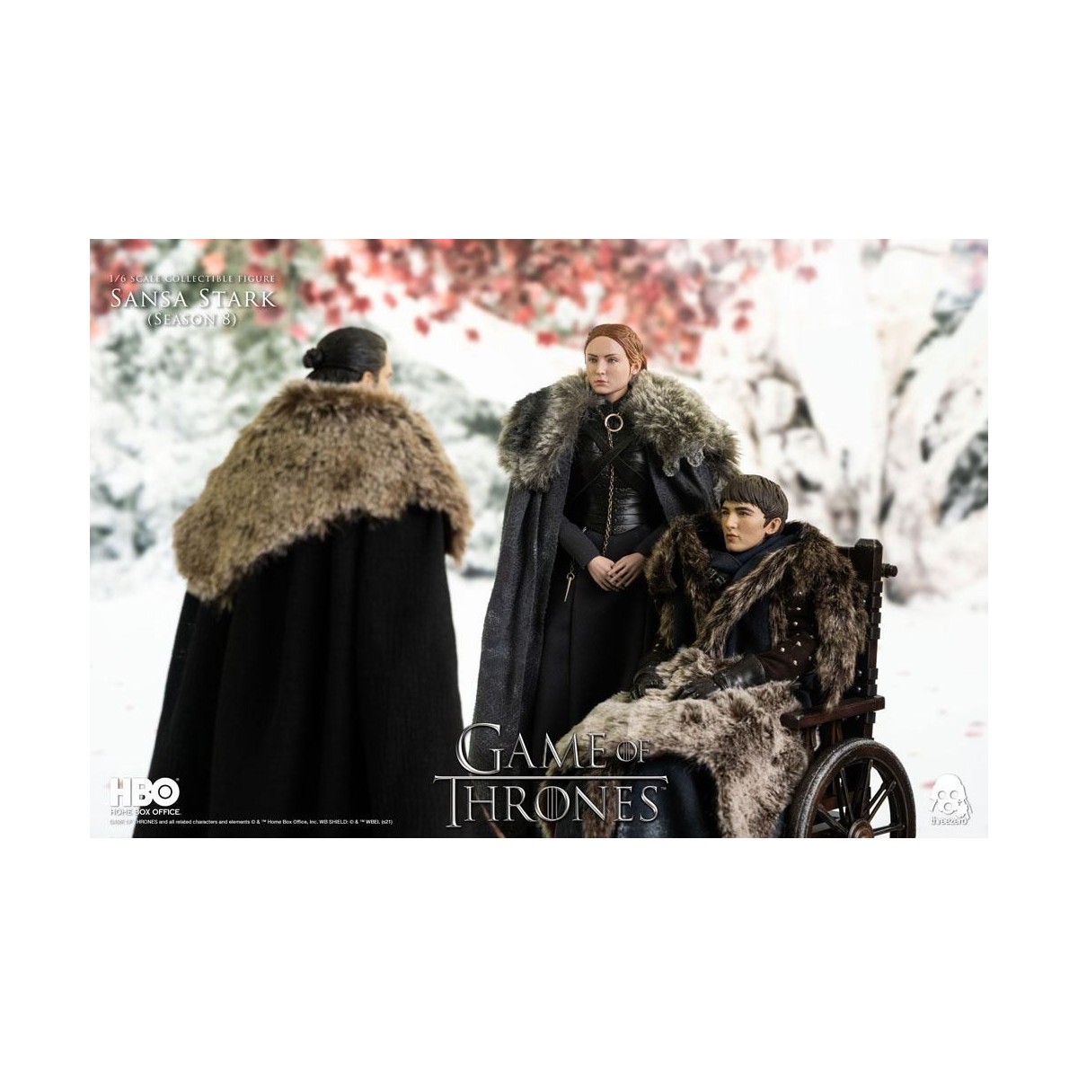 Tre zero - Game of Thrones Action Figure 1/6 Sansa Stark Stagione 8