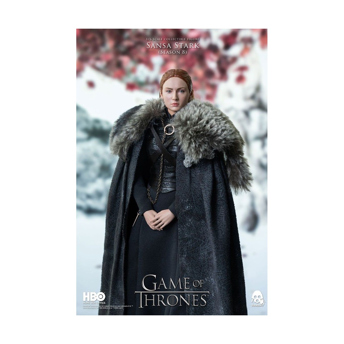 Tre zero - Game of Thrones Action Figure 1/6 Sansa Stark Stagione 8