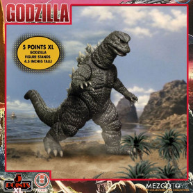 Mezco 5 Points XL Deluxe Box Set Round 1 - Godzilla: The Invaders Attack