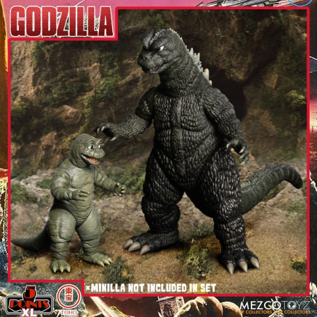 Mezco 5 Points XL Deluxe Box Set Round 1 - Godzilla: The Invaders Attack