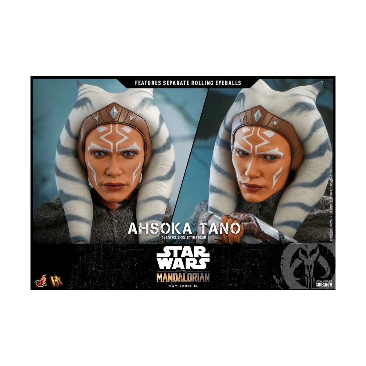 Hot Toys Star Wars - Ahsoka Tano - Il mandaloriano 1/6