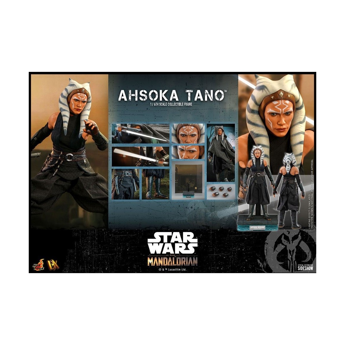 Hot Toys Star Wars - Ahsoka Tano - Il mandaloriano 1/6