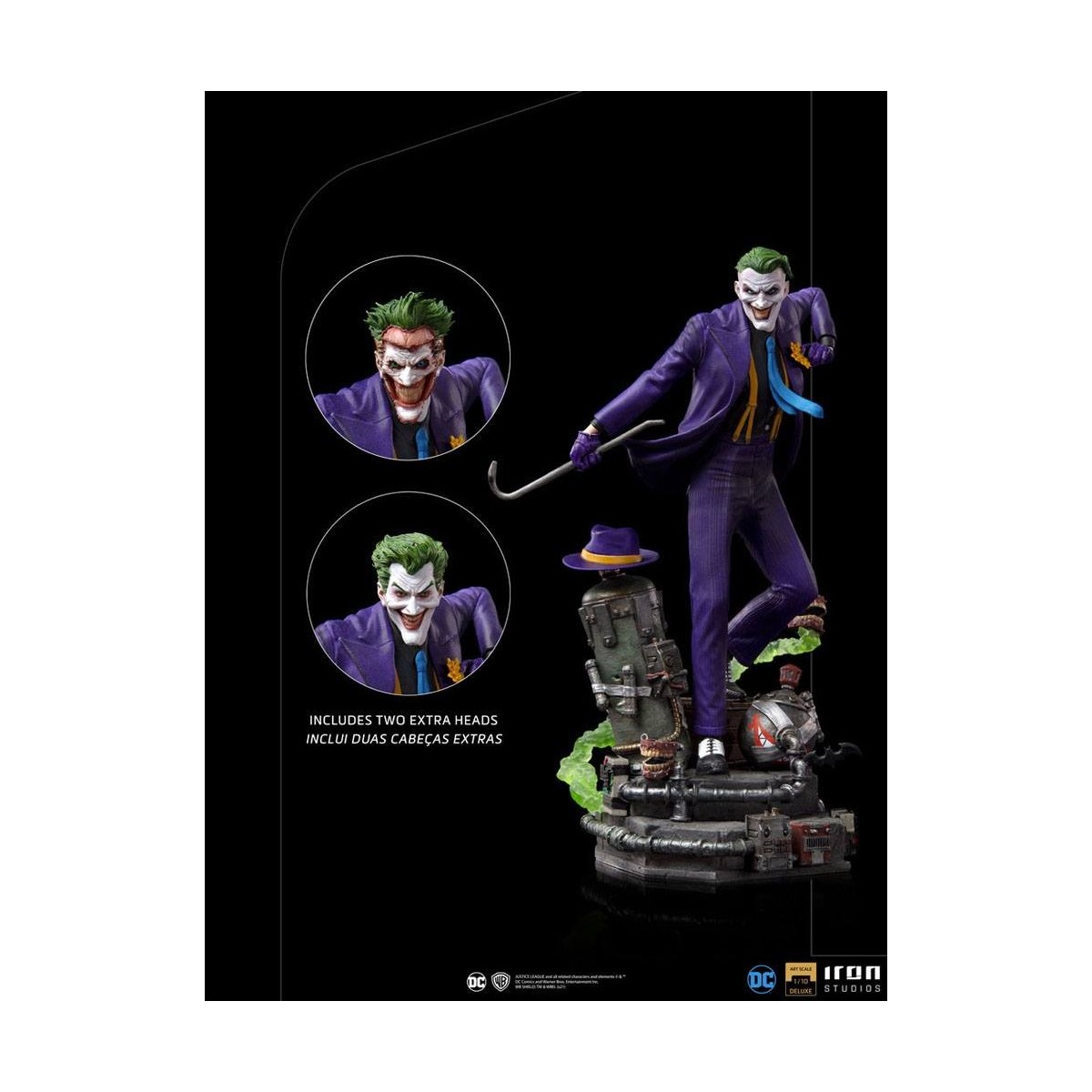 Iron Studios - The Joker - Deluxe Art Scale 1/10