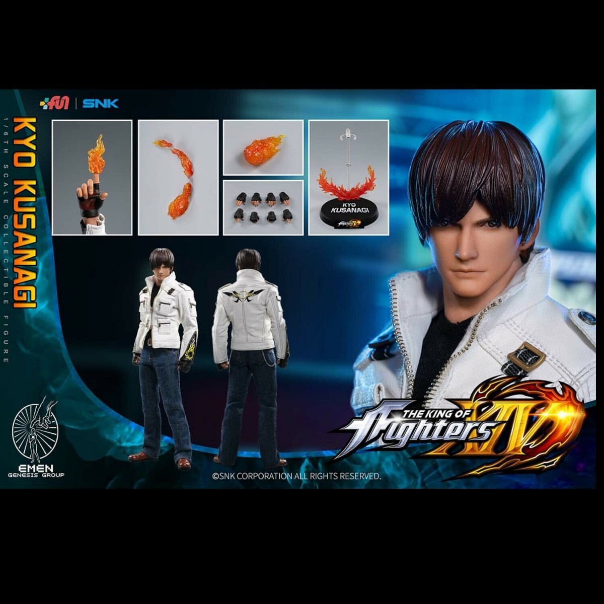 GENESIS EMEN - The King of Fighters XIV - Kyo Kusanagi 1/6