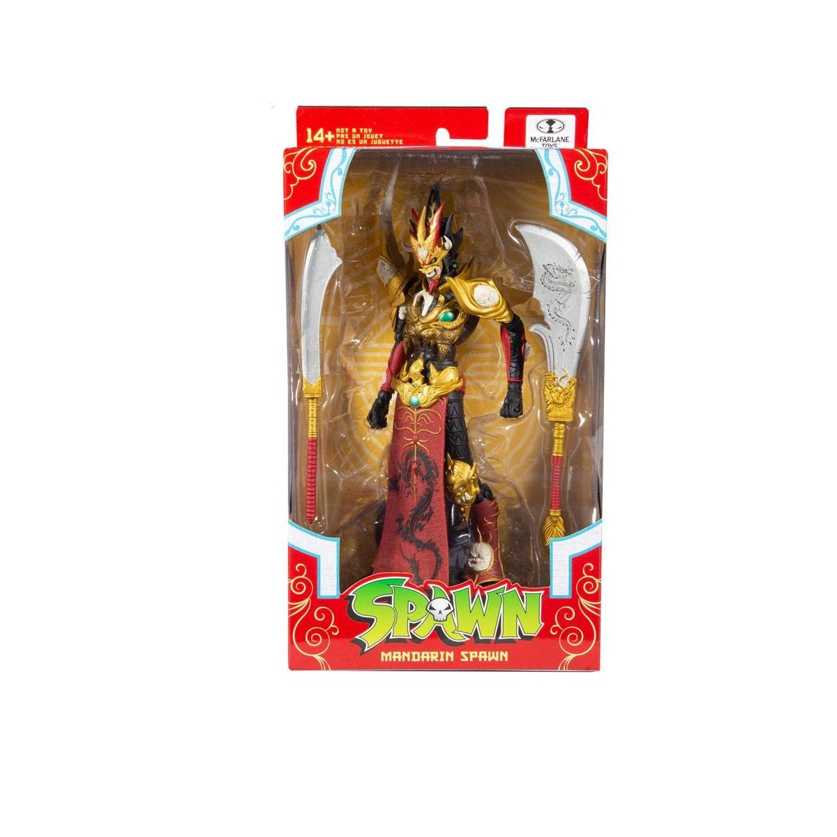 McFarlane Spawn - Mandarin Spawn variante rossa Gold Label Series 1/12